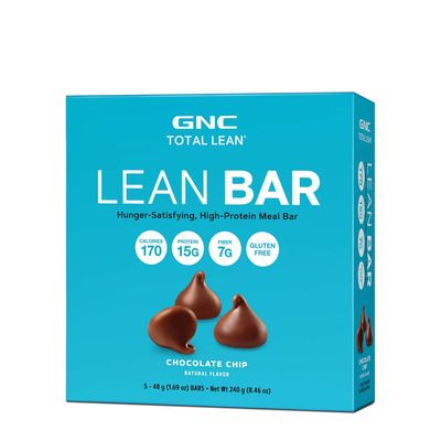 GNC Total Lean Lean Bar - Chocolate Chip - 5 Bars