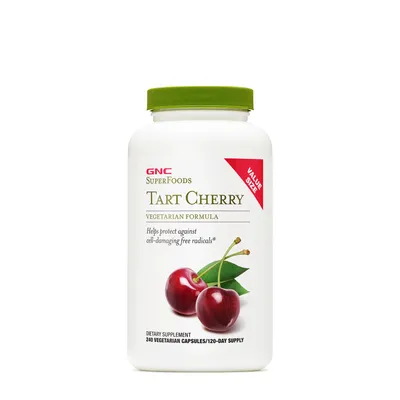 GNC SuperFoods Tart Cherry - 240 Capsules (120 Servings)