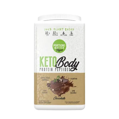 Portions Master Vegan Keto Body Vegan - Chocolate (15 Servings)