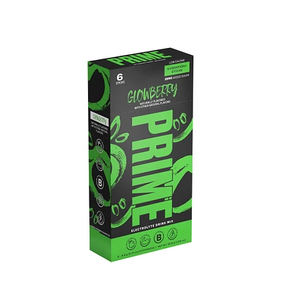 PRIME Hydration+ Sticks - Glowberry (6 Stick Packs)