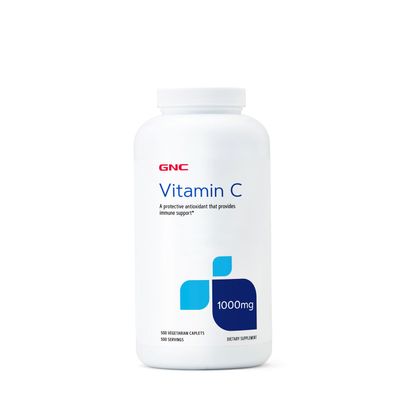 GNC Vitamin C 1000 Mg Vitamin C - 500 Caplets (500 Servings)