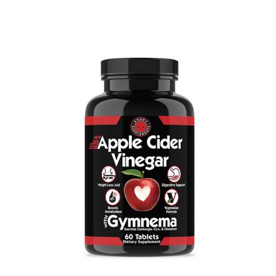 Angry Supplements Apple Cider Vinegar with Gymnema - 60 Tablets (30 Servings)