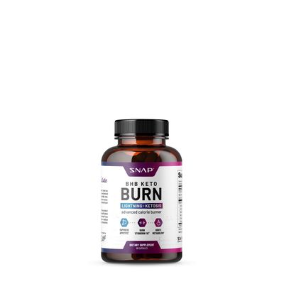 SNAP Supplements Bhb Keto Burn Advanced Calorie Burner - 60 Capsules (30 Servings)
