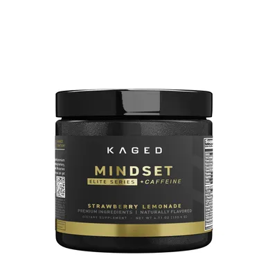 KAGED Mindset Elite Series Vegan - Strawberry Lemonade Vegan - 30 Servings