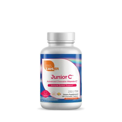 ZAHLER Junior C Vitamin C - 180 Tablets (180 Servings)