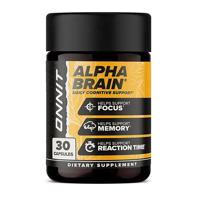 Onnit Alpha Brain Healthy - 30 Capsules (15 Servings)