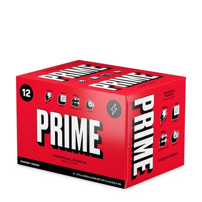 PRIME Energy Drink - Tropical Punch - 12 Cans