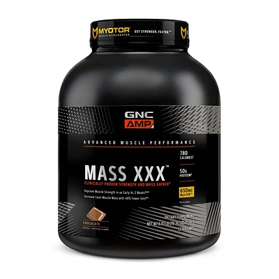 GNC AMP Mass XXX with Myotor Healthy - Chocolate (13 Servings)