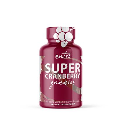 nutri Super Cranberry Gummies 1000 Mg - 60 Gummies