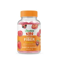 Lifeable Kids Prebiotic Fiber Vegan - 60 Gummies (30 Servings)
