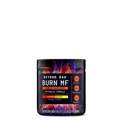 Beyond Raw Burn Mf Non-Stimulant Metabolic Activator - Gummy Burn - 14 Servings