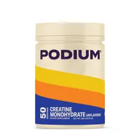 PODIUM Creatine Monohydrate - Unflavored (50 Servings)