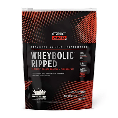 GNC AMP Whey Proteinbolic Ripped Healthy