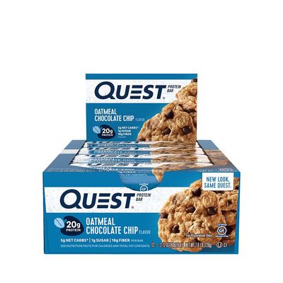 Quest Quest Bar - Oatmeal Chocolate Chip - 12 Bars
