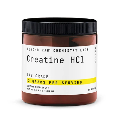 Beyond Raw Chemistry Labs Creatine Hcl (60 Servings)