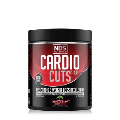 NDS Nutrition Cardio Cuts 4.0, Cherry Slush - 8.6 Oz (20 Servings)