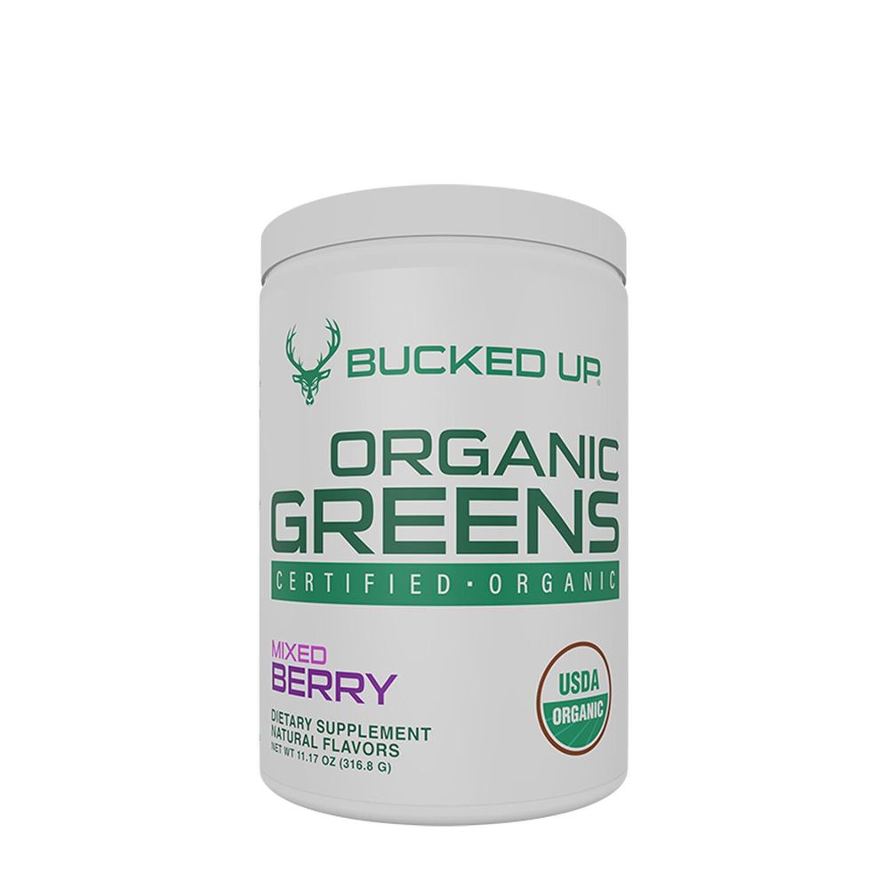 Bucked Up Organic Greens - Mixed Berry - 11.17 Oz. (30 Servings)