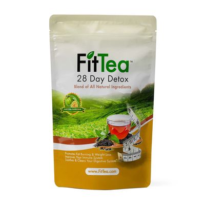 FitTea 28 Day Detox - 28 Cups - 28 Servings