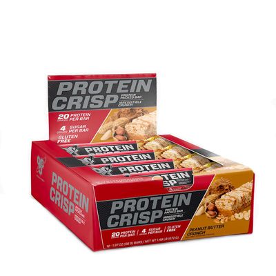 BSN Syntha-6 Protein Crisp - Peanut Butter Crunch - 12 Bars