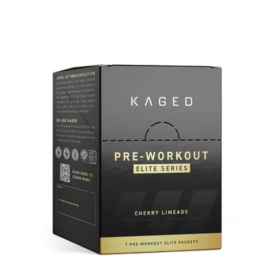 KAGED Pre-Workout Elite Series: Cherry Limeade (7 Packets)