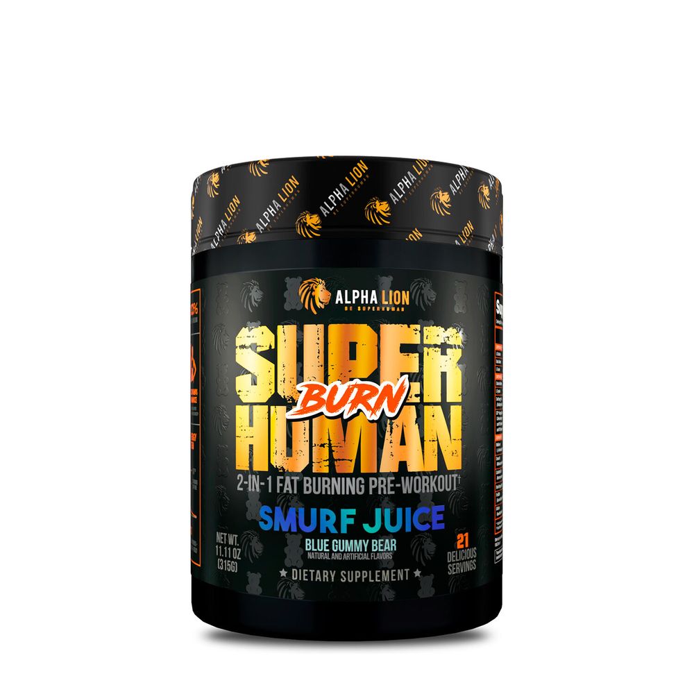 Alpha Lion Superhuman Burn 2-In-1 Fat Burning Pre-Workout