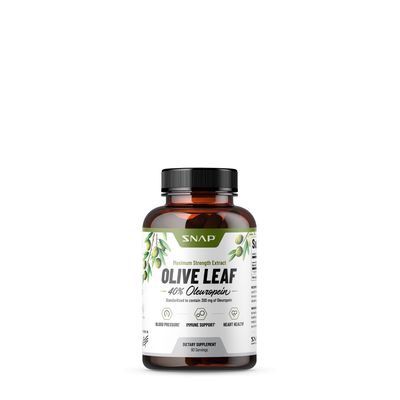 SNAP Supplements Maximum Strength Extract Olive Leaf Dietary Supplement - 90 Capsules