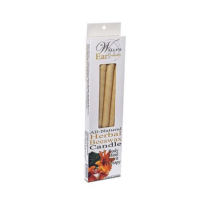 Wally's Natural Products All-Natural Herbal Beeswax Candle - 4 Items - 4 Items