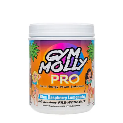 Gym Molly Pro Pre-Workout - Blue Raspberry Lemonade (30 Servings)