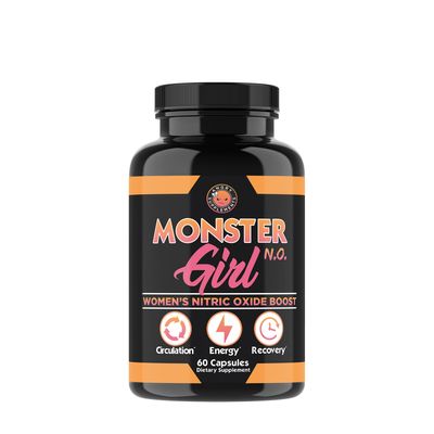 Angry Supplements Monster Girl No Nitric Oxide Boost - 60 Capsules (30 Servings)