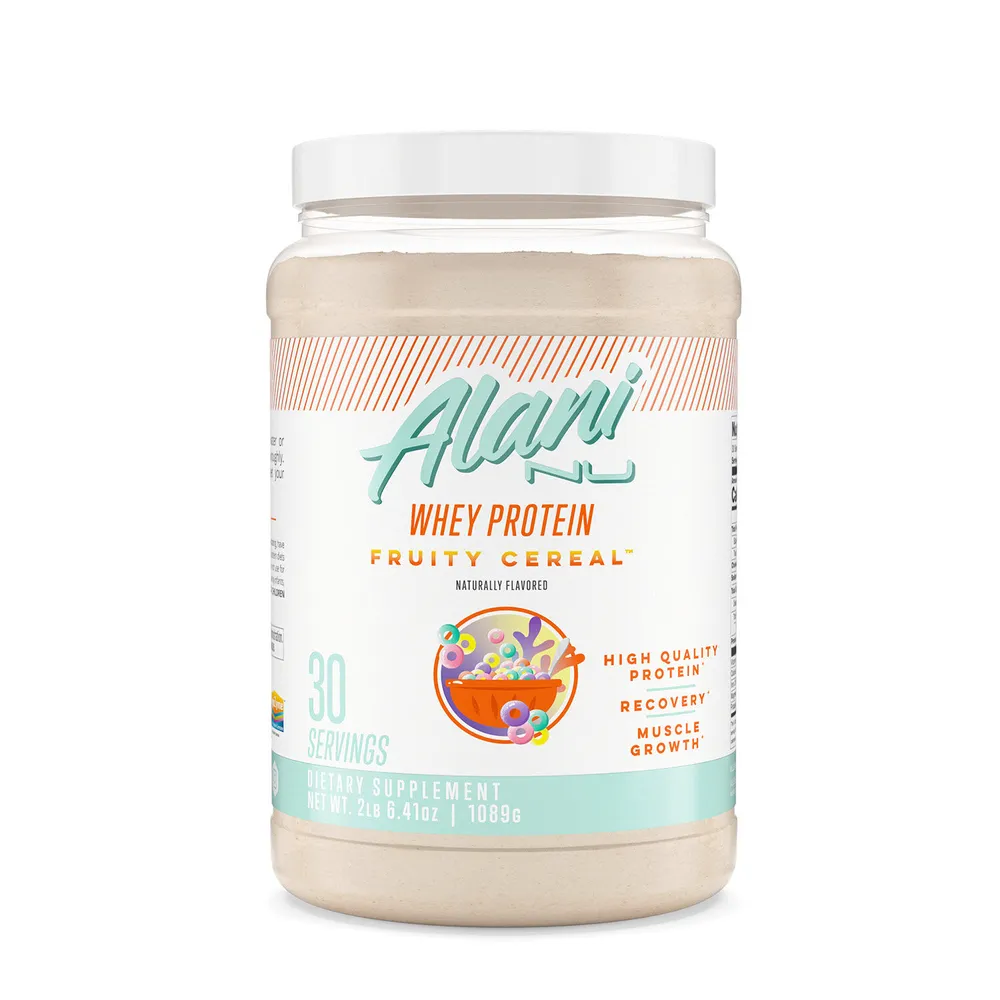 Alani Nu Whey Protein Powder - Fruity Cereal (30 Servings)