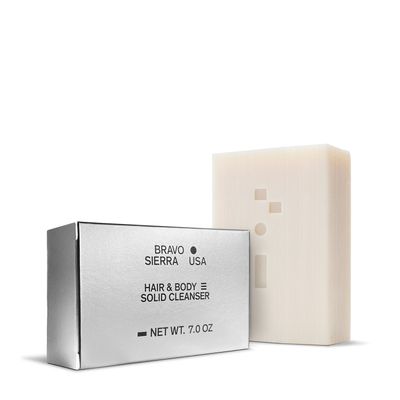 Bravo Sierra Hair and Body Solid Cleanser - White Vetivr Cedar - 1 Bar