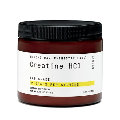 Beyond Raw Chemistry Labs Creatine Hcl (120 Servings)