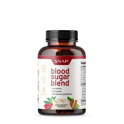 SNAP Supplements Blood Sugar Blend Healthy - 60 Capsules (30 Servings)