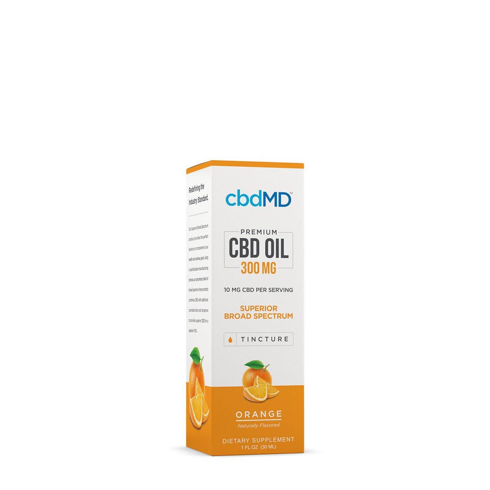 cbdMD Premium Cbd Oil 300Mg - Orange - 1 Fl. Oz
