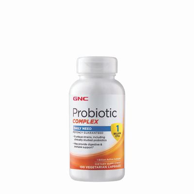 GNC Probiotic Complex Daily Need - 1 Billion Cfus - 100 Capsules (100 Servings)