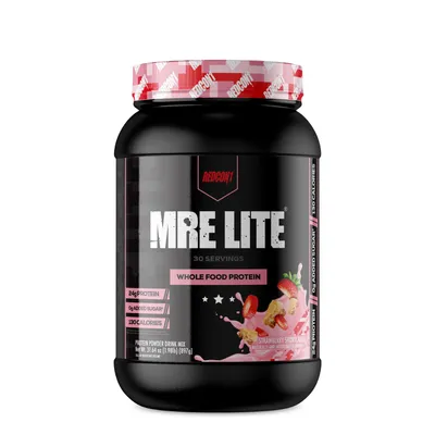 REDCON1 Mre Lite Whole Food Protein - Strawberry Shortcake (30 Servings)