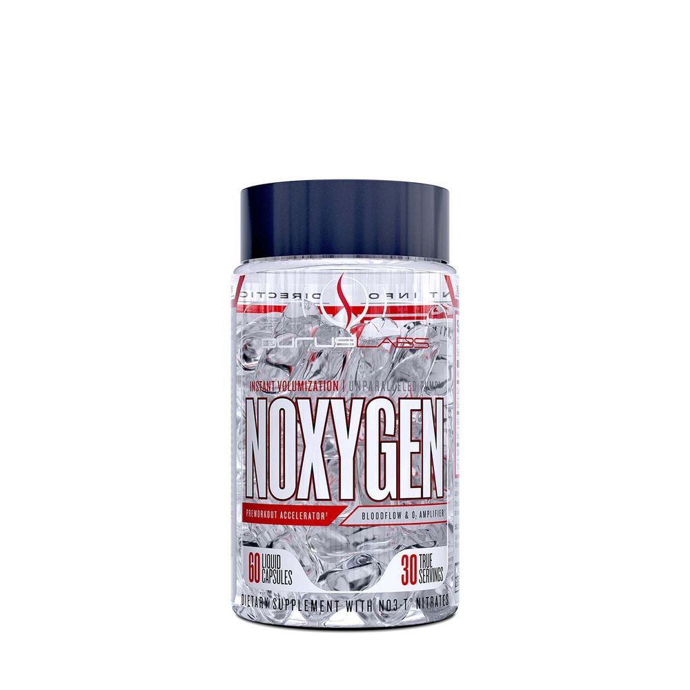 Purus Labs Noxygen Preworkout Liquid Capsules - 60 Liquid Capsules (30 Servings)