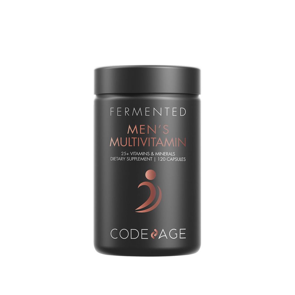 Codeage Men's Multivitamin - 25+ Daily Vitamins & Minerals - Vegan Supplement - 120 Capsules