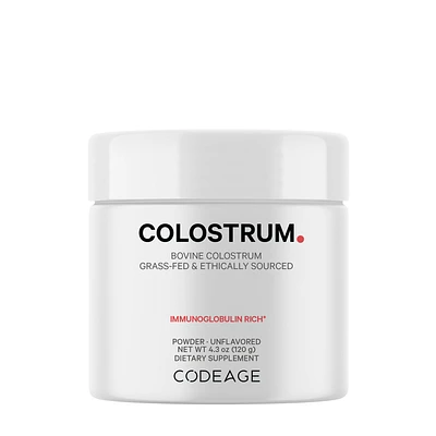 Codeage Bovine Colostrum Powder - Unflavored 4.3 Oz. (120 Servings)