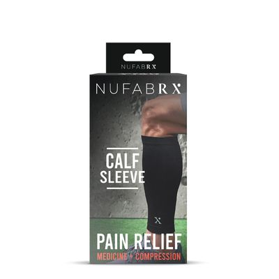 Nufabrx Pain Relief Compress Calf Sleeve - 1 Box