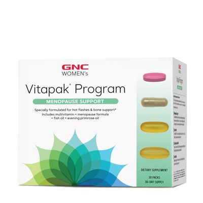 GNC Women's Vitapak Program - Menopause Support - 30 Vitapaks - 30 Pack