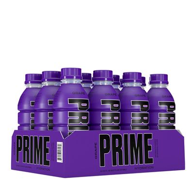 PRIME Hydration Drink - Grape - 12 Bottles