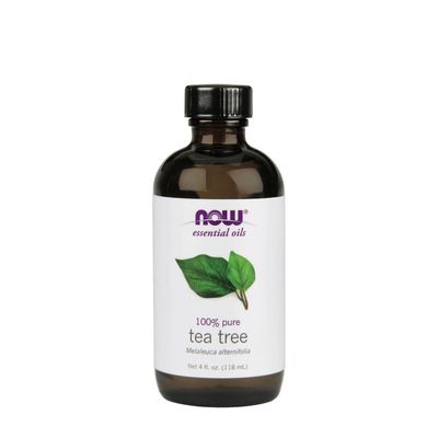 NOW 100% Pure Tea Tree Oil - 4 Oz. (1 Bottle)