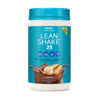 GNC Total Lean Lean Shake 25 - S'mores - 1.8 Lb.