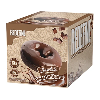 Redefine Foods Protein Donut - Chocolate (8 Donuts)
