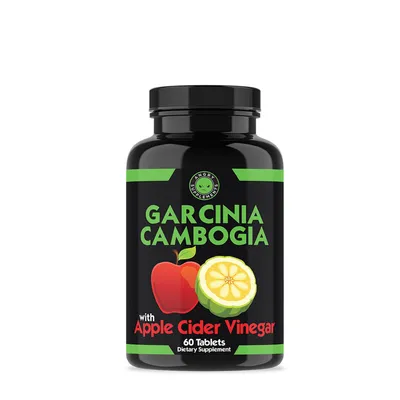 Angry Supplements Garcinia Cambogia with Apple Cider Vinegar - 60 Capsules (30 Servings)