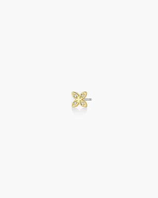 Flower Charm Stud