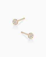 Diamond Pavé Studs