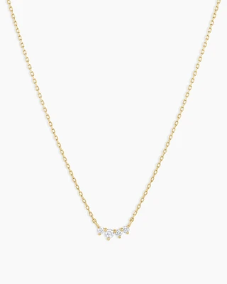 Diamond Cluster Necklace