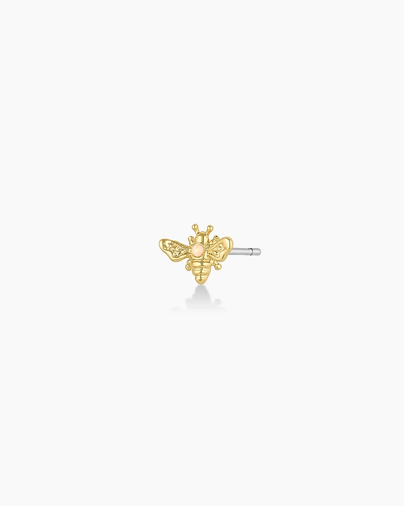 Bee Charm Stud